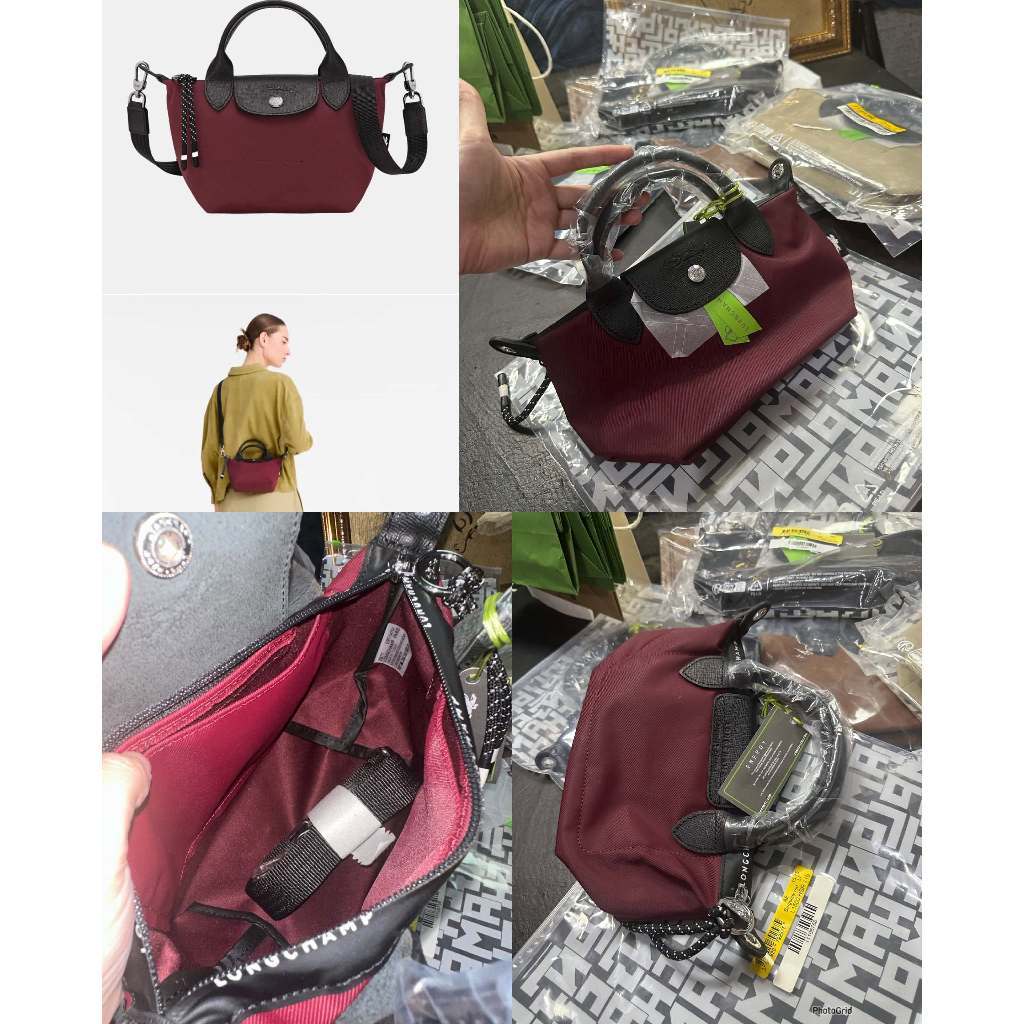 ORIG & IMPORTED Longchamp Le Pliage Energy XS Handbag w/ Strap Nylon Mini Bag