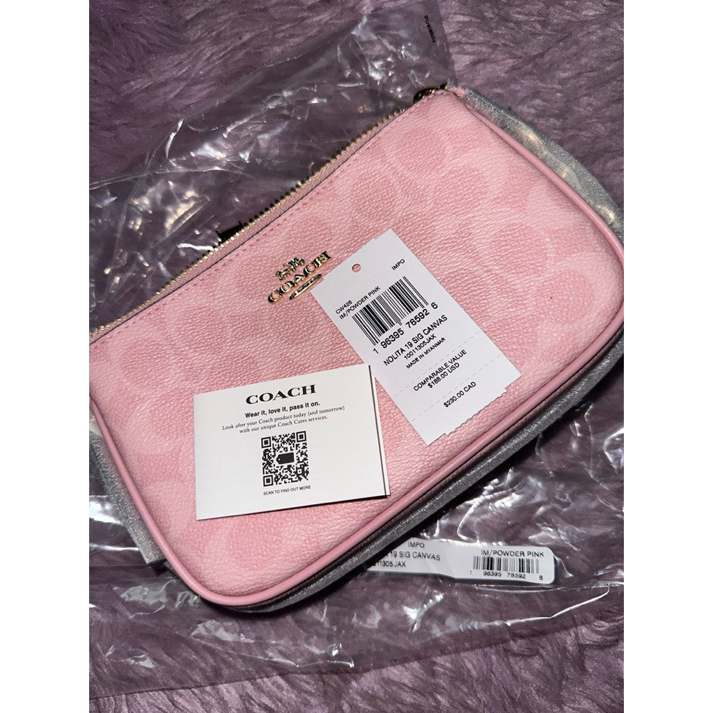 ORIG & IMPORTED RARE CCH Nolita 19 Small Shoulder Bag In Powder Pink