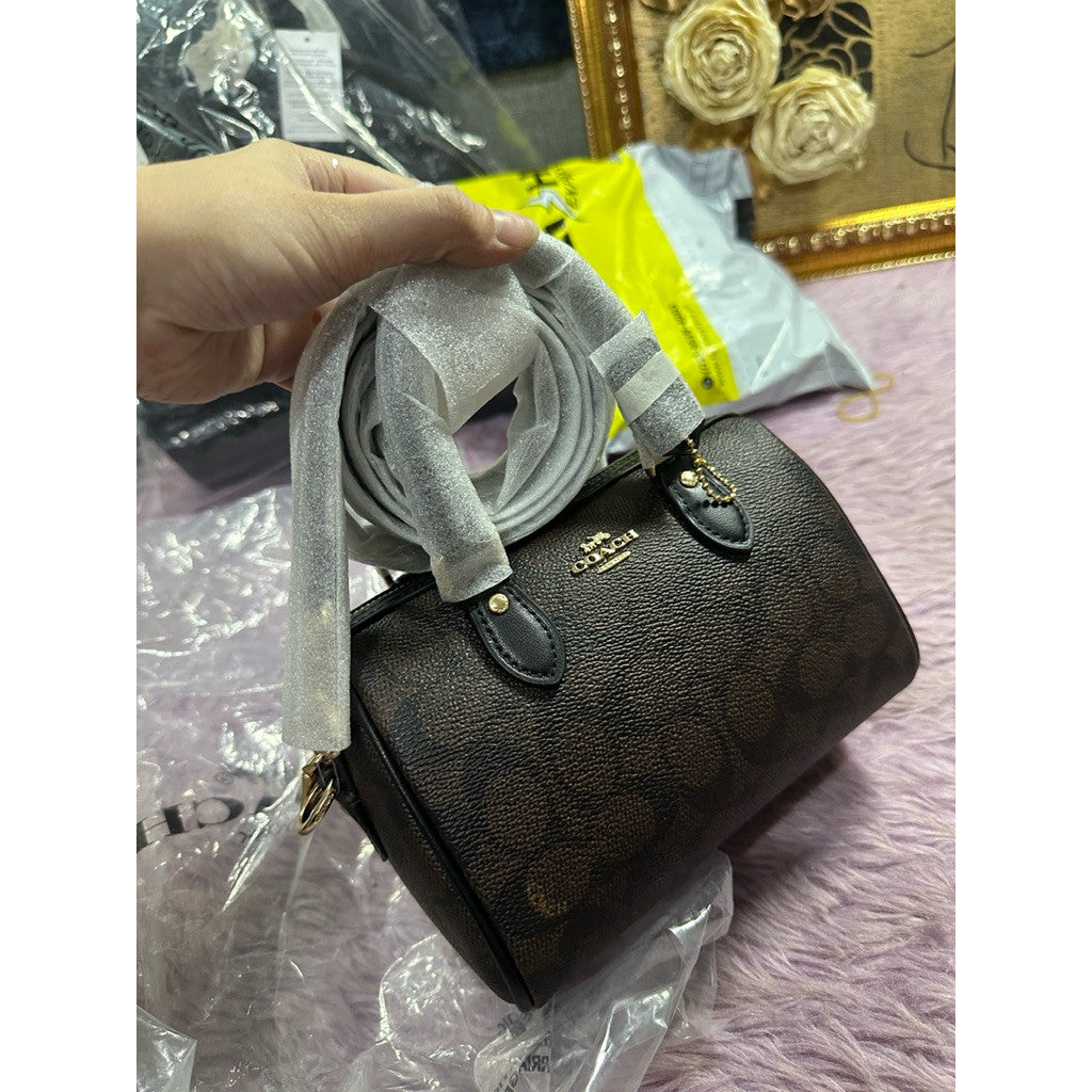ORIG & IMPORTED CCH Mini Rowan Crossbody Small Brown/Walnut Bag