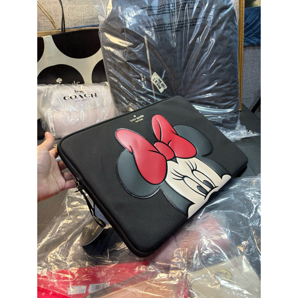 ORIG & IMPORTED KS Disney Minnie Universal Laptop Sleeve Black