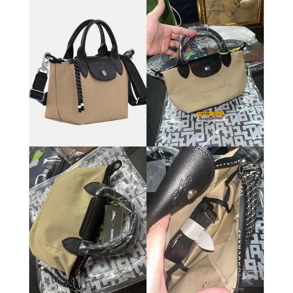 ORIG & IMPORTED Longchamp Le Pliage Energy XS Handbag w/ Strap Nylon Mini Bag