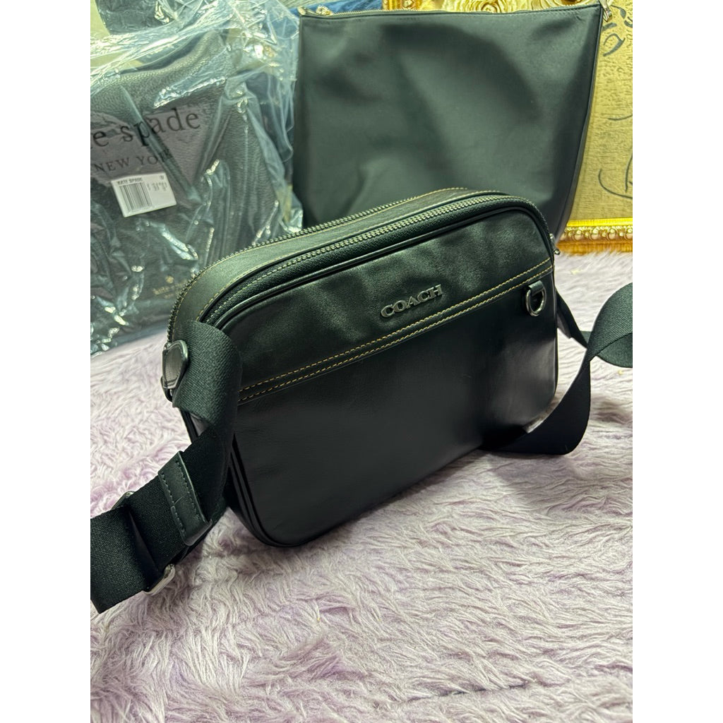 ORIG Preloved CCH Graham Crossbody Men's Black Bag