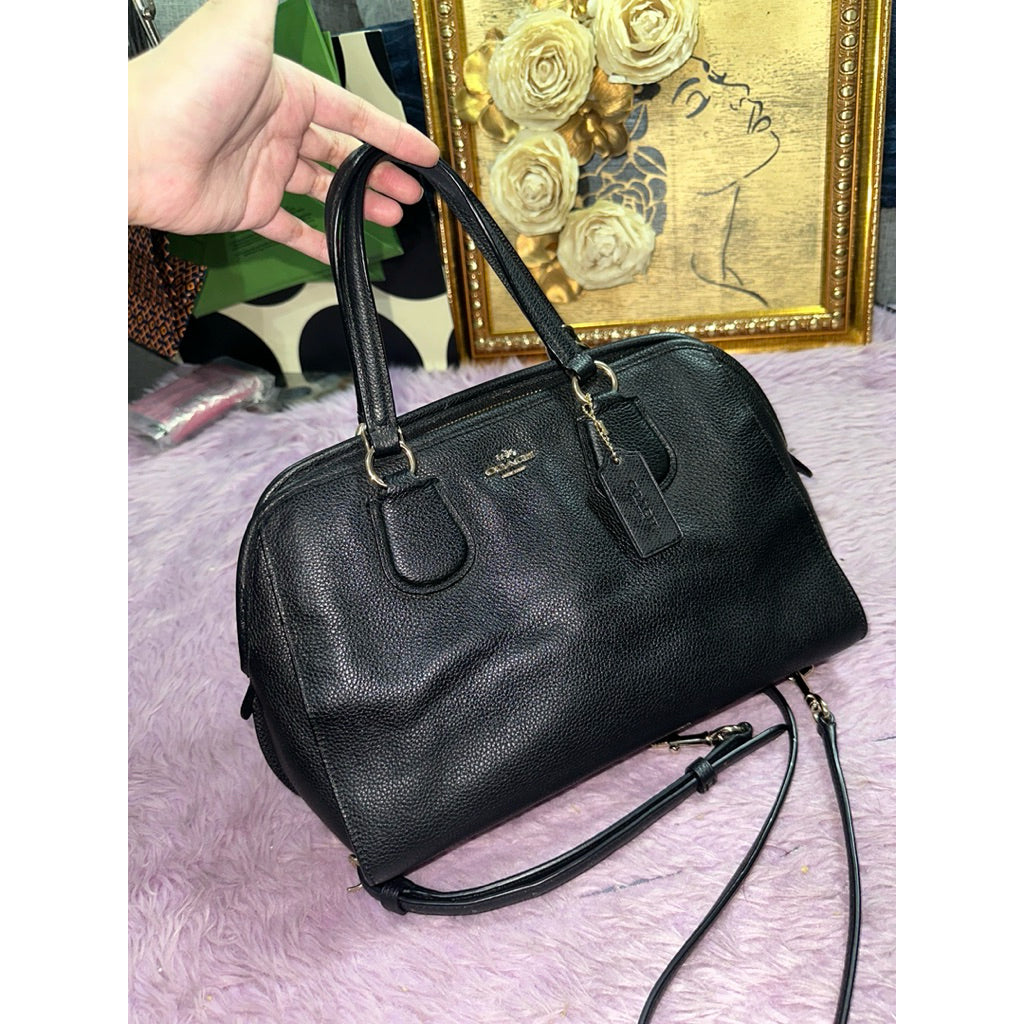 ORIG Preloved CCH Nolita Black Leather Satchel Bag