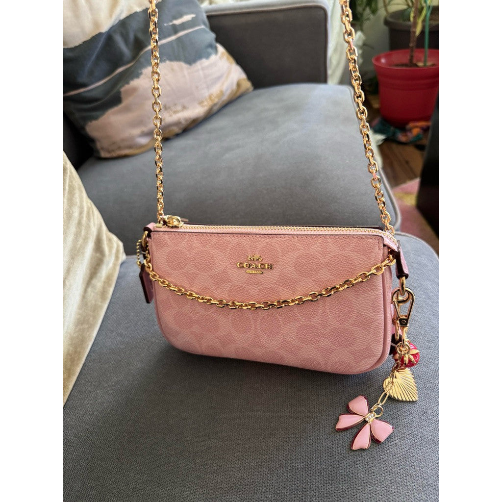 ORIG & IMPORTED RARE CCH Nolita 19 Small Shoulder Bag In Powder Pink
