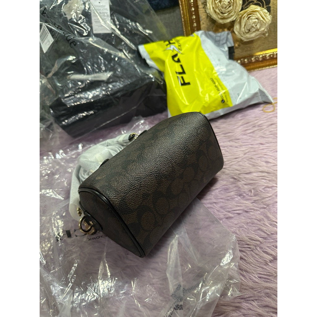 ORIG & IMPORTED CCH Mini Rowan Crossbody Small Brown/Walnut Bag