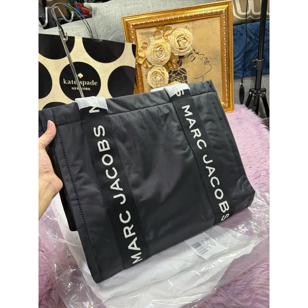 ORIG & IMPORTED MJ Large Nylon Tote Black Baby Laptop Travel Bag