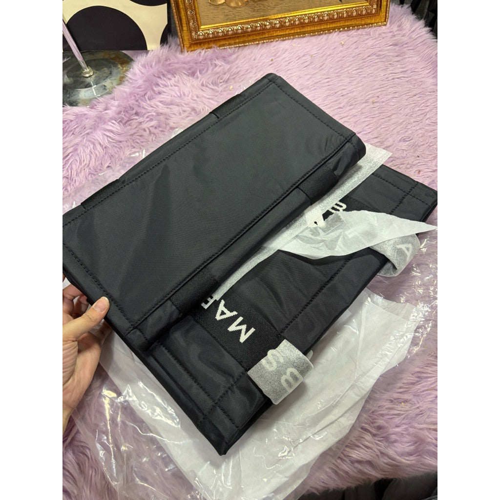 ORIG & IMPORTED MJ Large Nylon Tote Black Baby Laptop Travel Bag