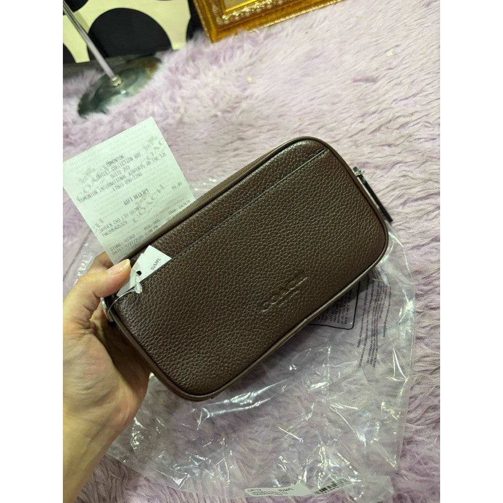 ORIG & IMPORTED CCH Jayden Crossbody Small Phone Men Bag Brown/Maple