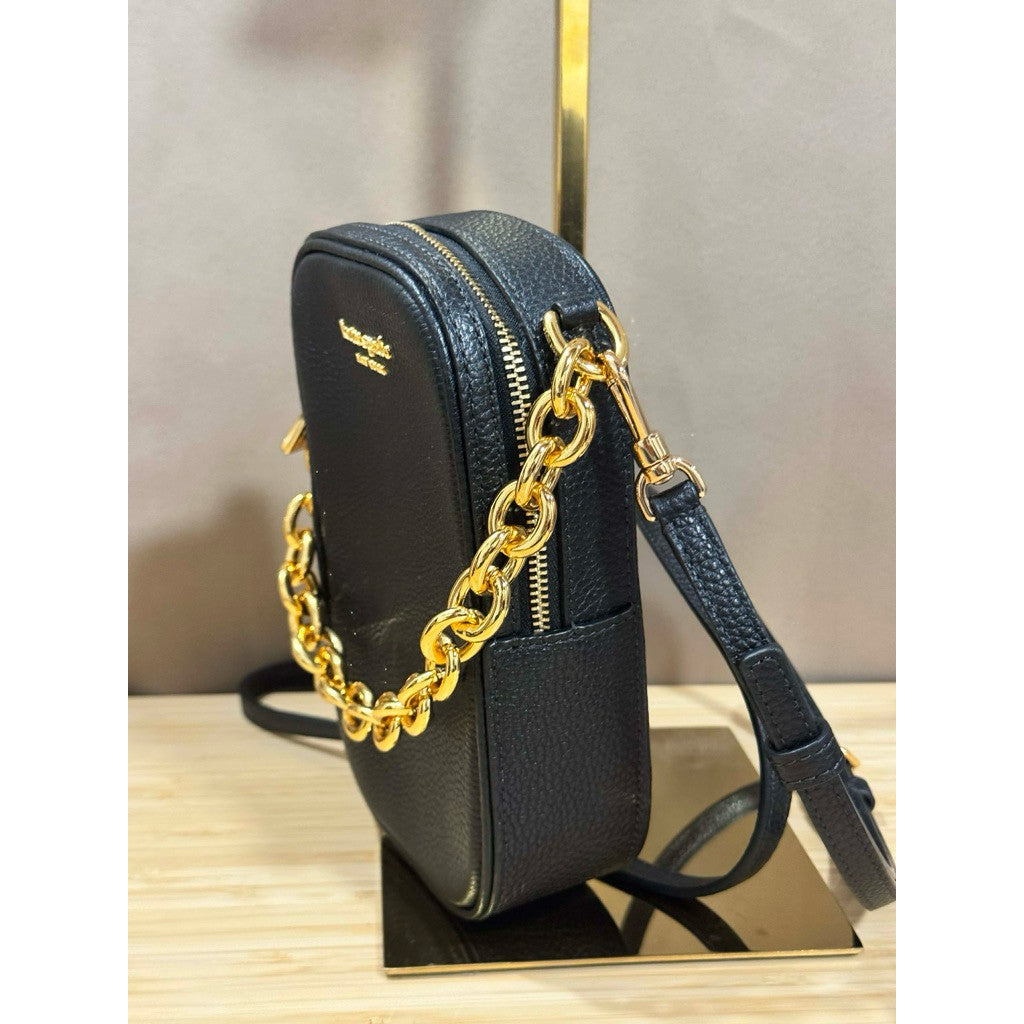 ORIG Preloved KS Jolie Chain Phone Crossbody Bag Black