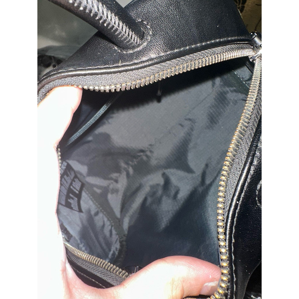 ORIG & IMPORTED LCT Lora Small Leather Top Handle Black Bag