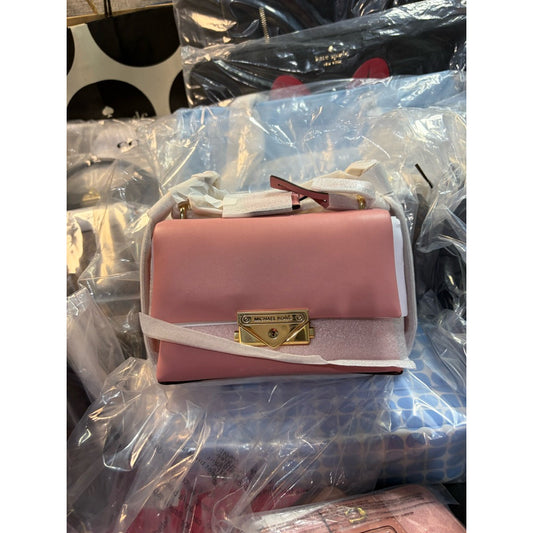 ORIG & IMPORTED MK Cece Extra-Small Mini Leather Crossbody Bag Pink