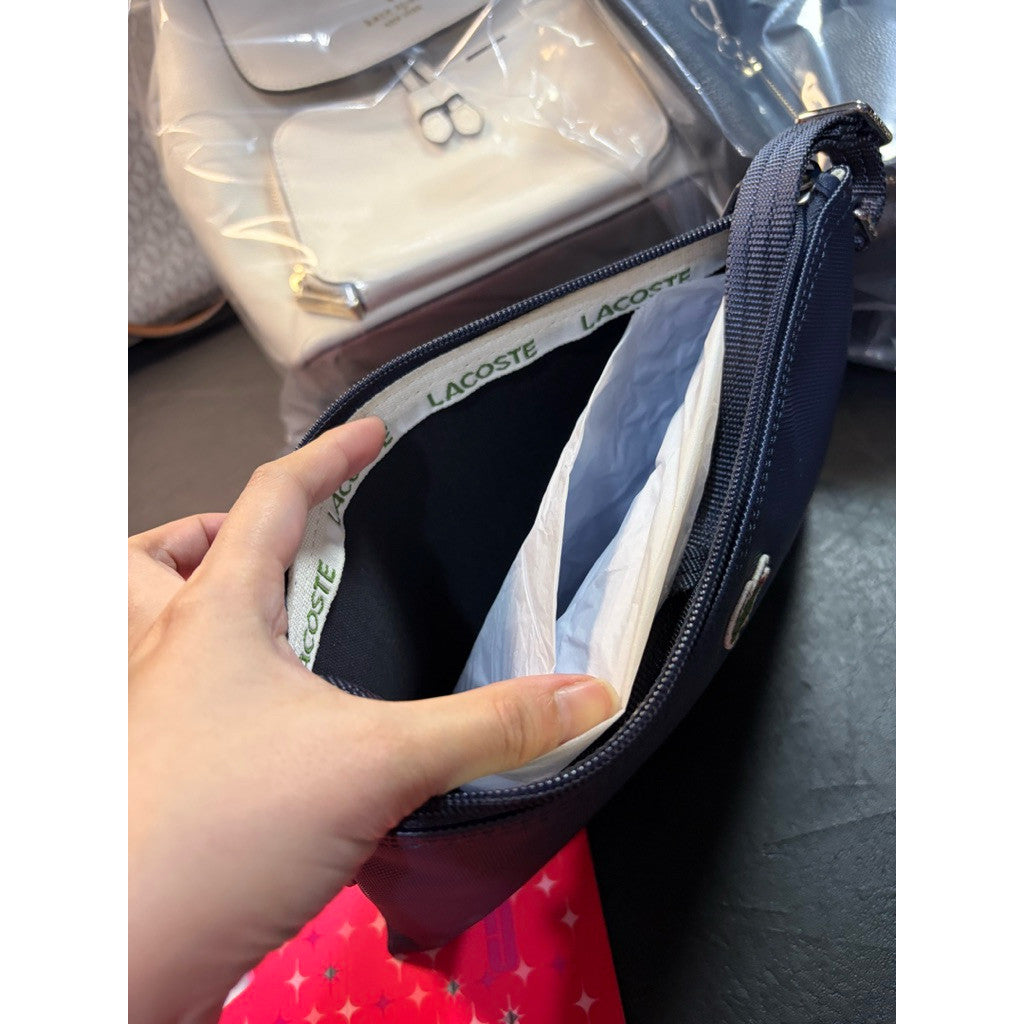 ORIG Preloved LCT L.12.12 Concept Slim Shoulder Bag Navy