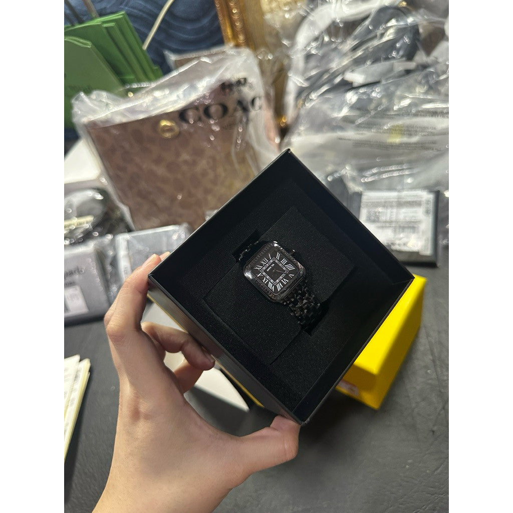 ORIG & IMPORTED Invicta Angel 50581 28mm Women's Square Watch Black