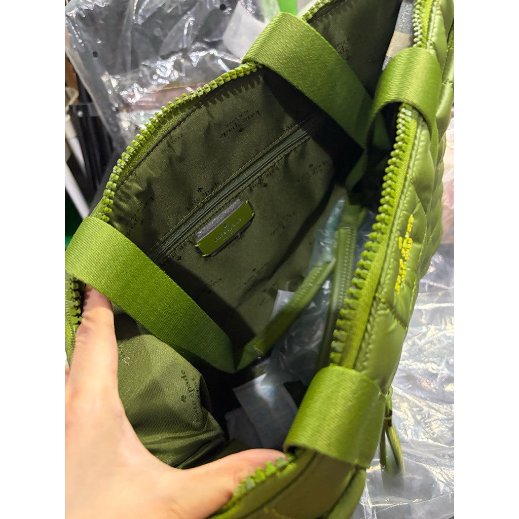 ORIG & IMPORTED KS Camden Large Tote Green Bag
