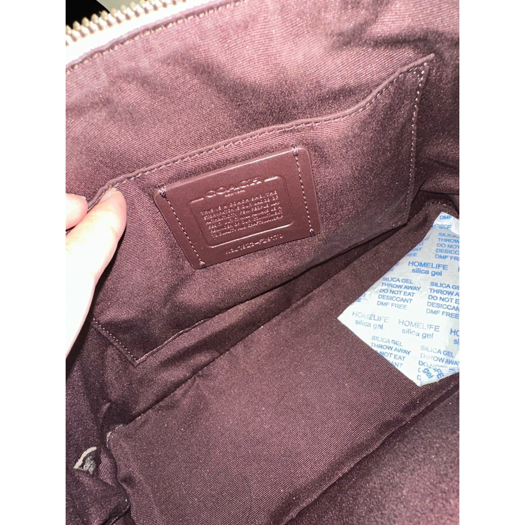 ORIG Preloved CCH Mini Sierra Satchel Dome Metallic Dark Blush/Bronze Bag