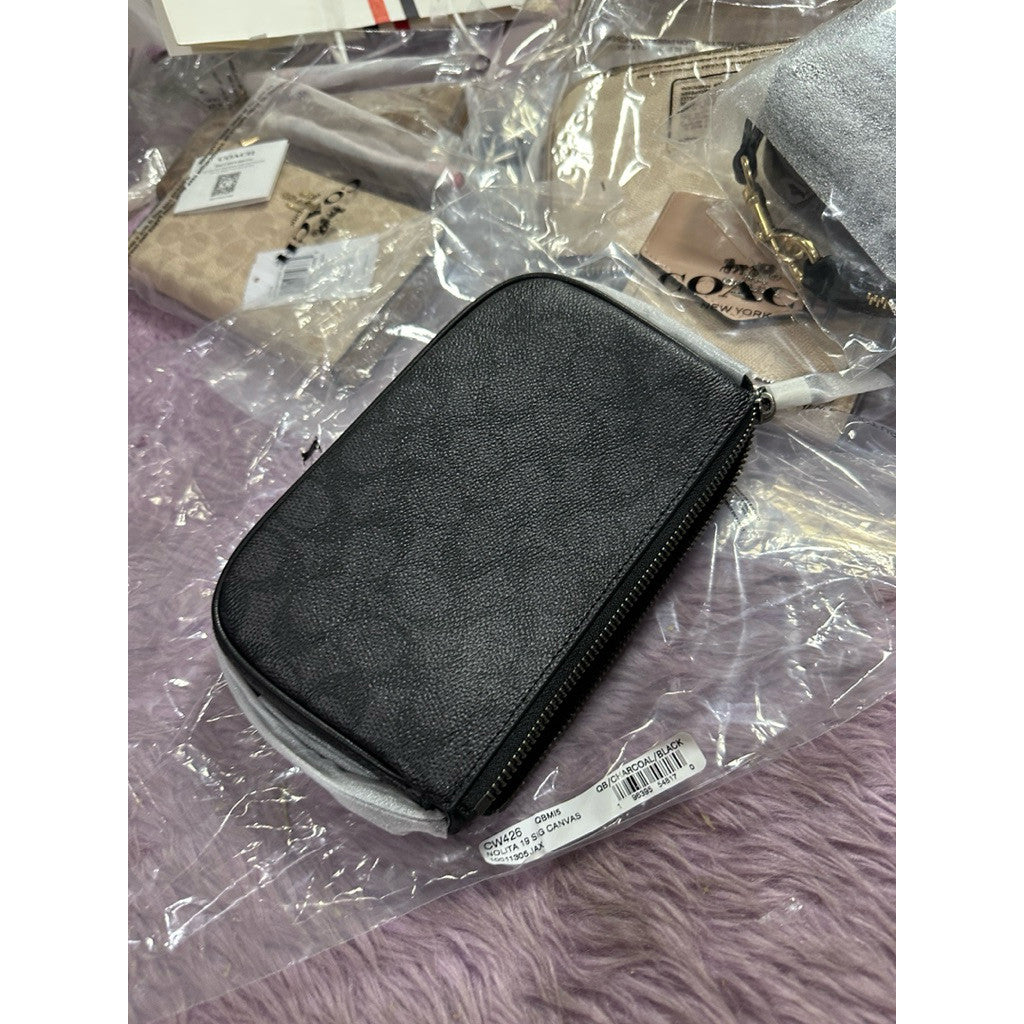 ORIG & IMPORTED CCH Nolita 19 Small Shoulder Bag in Charcoal/Black