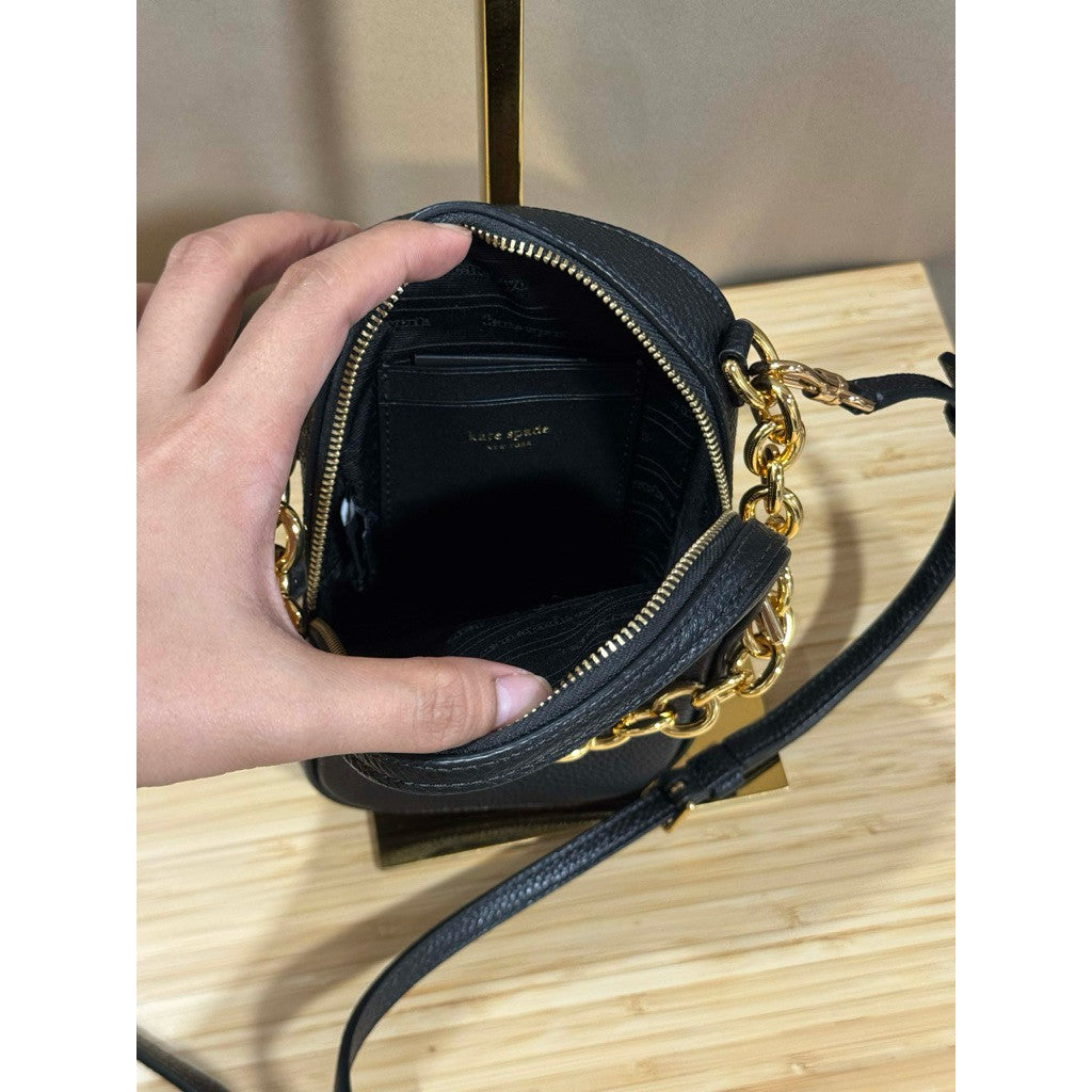 ORIG Preloved KS Jolie Chain Phone Crossbody Bag Black