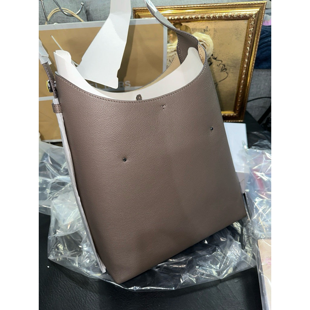 ORIG & IMPORTED TB Large Romy Hobo Bag in Wild Mushroom