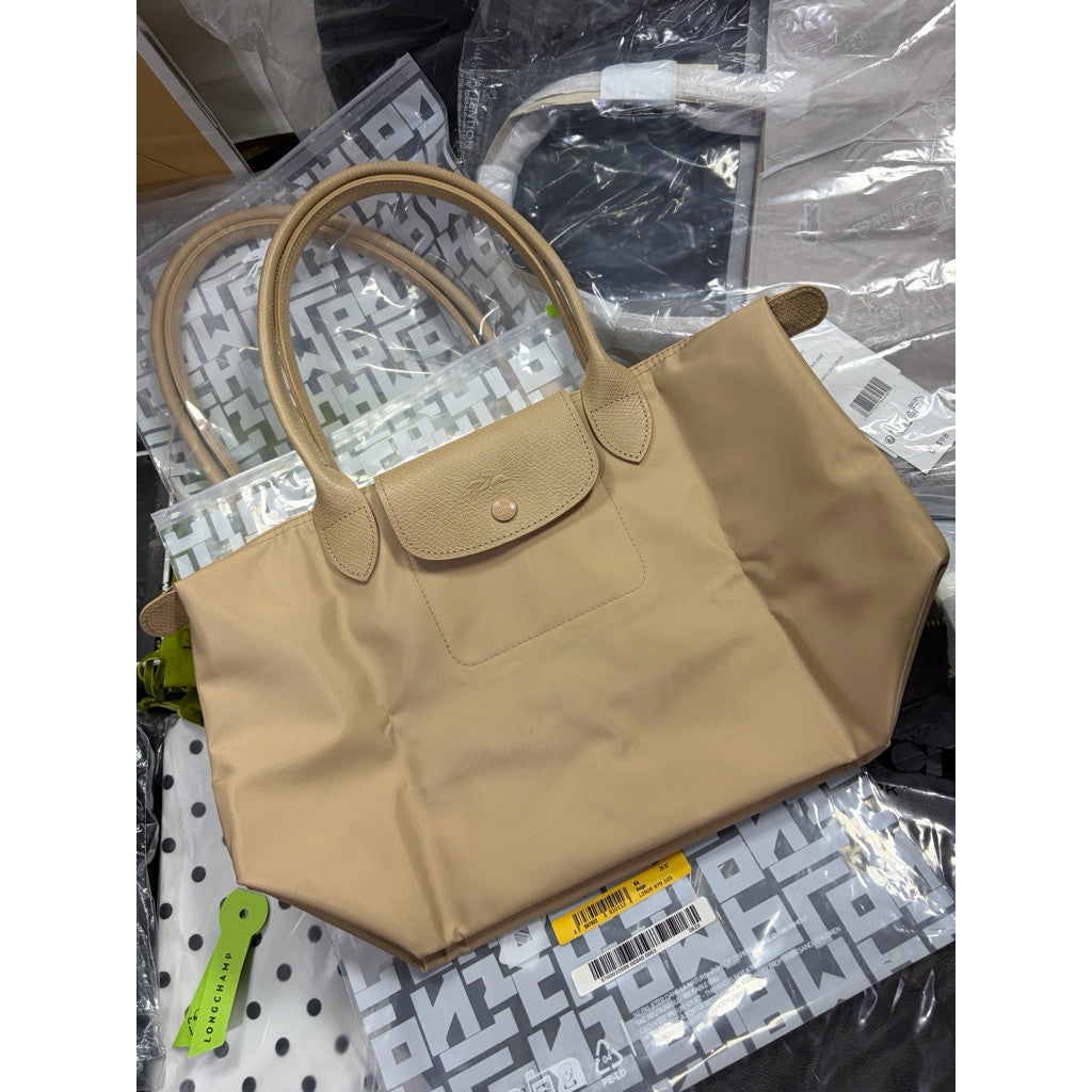 ORIG & IMPORTED Longchamp BEIGE Le Pliage One Tote bag