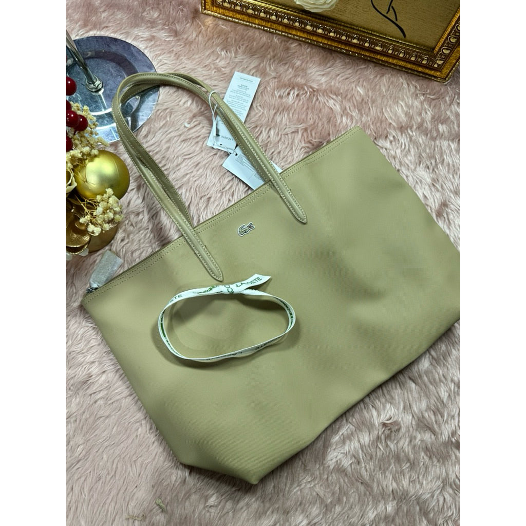 ORIG & IMPORTED LCT Women's Small & Large L.12.12 Concept Tote Bag in Beige/Taupe Viennoise