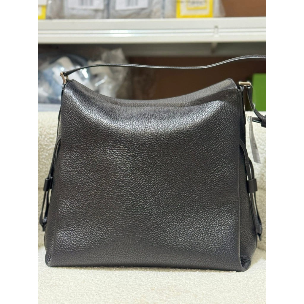 ORIG & IMPORTED KS Dumpling Large Shoulder Bag Black