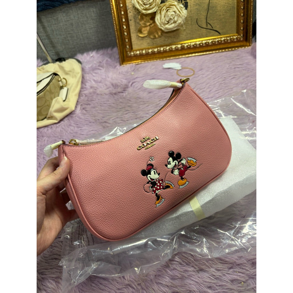 ORIG & IMPORTED RARE CCH Disney Teri Shoulder Pink Mickey Mouse Bag