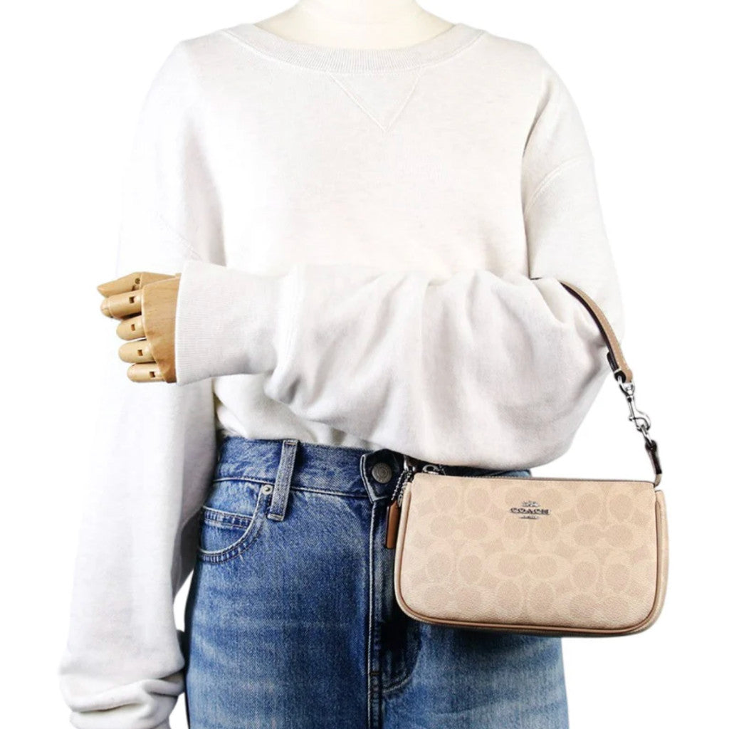 ORIG & IMPORTED CCH Nolita 19 Small Shoulder Bag in Sand/Taupe