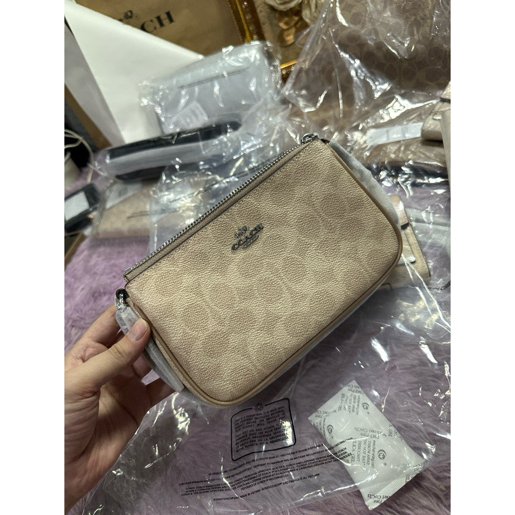ORIG & IMPORTED CCH Nolita 19 Small Shoulder Bag in Sand/Taupe