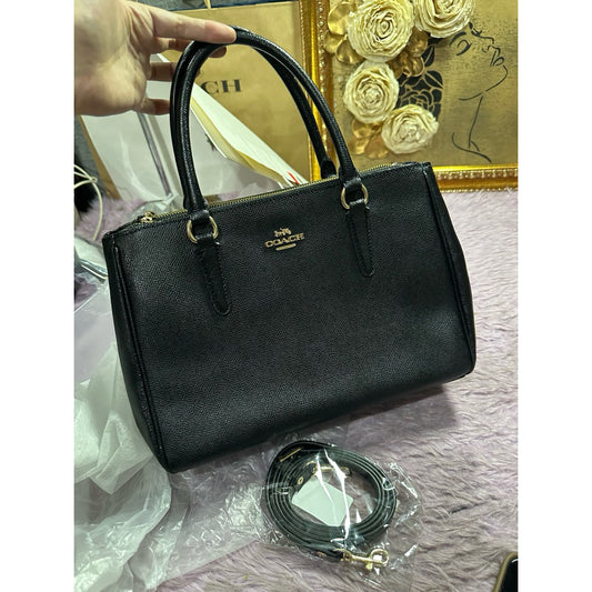 ORIG Preloved CCH Surrey Carryall Black Small Satchel Bag