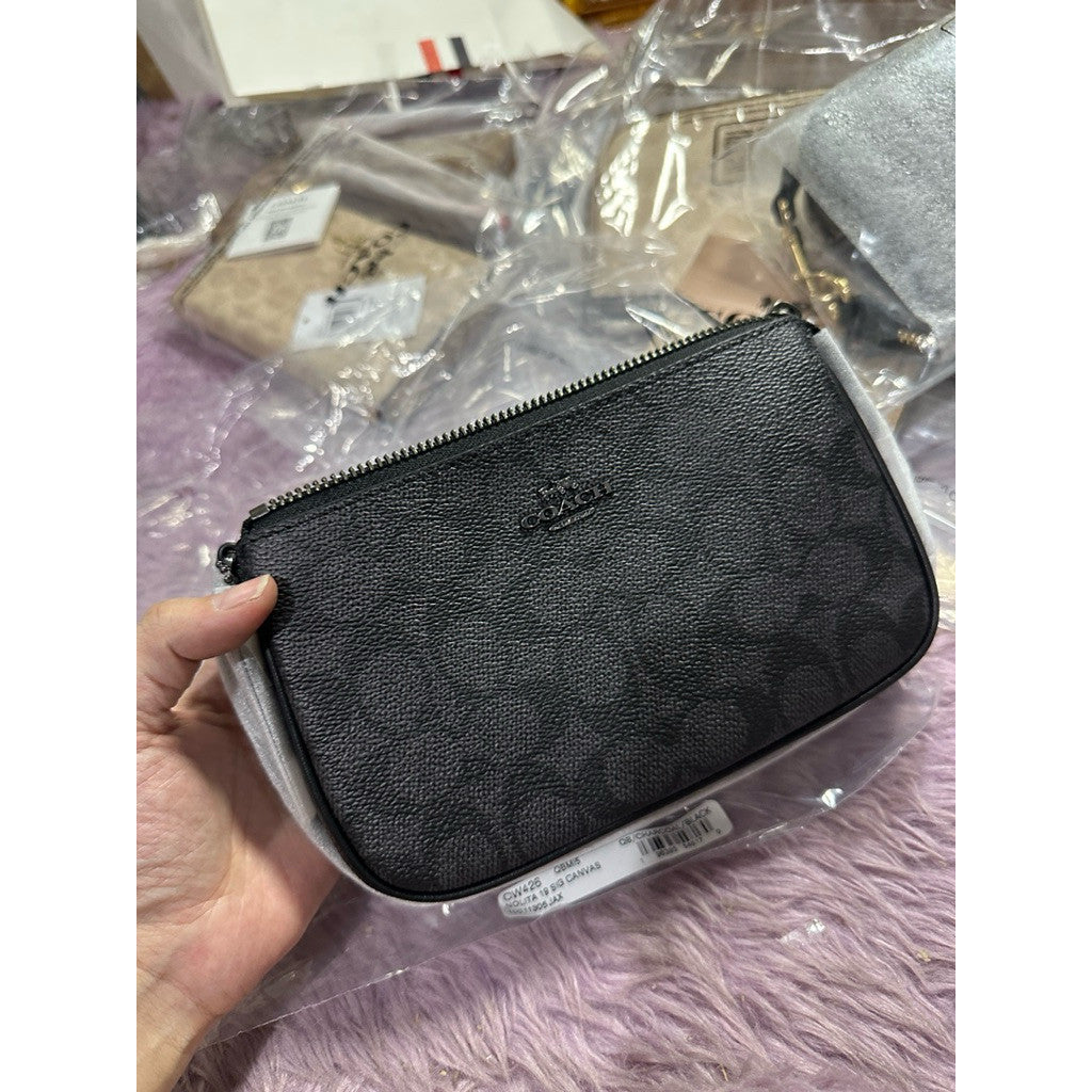 ORIG & IMPORTED CCH Nolita 19 Small Shoulder Bag in Charcoal/Black