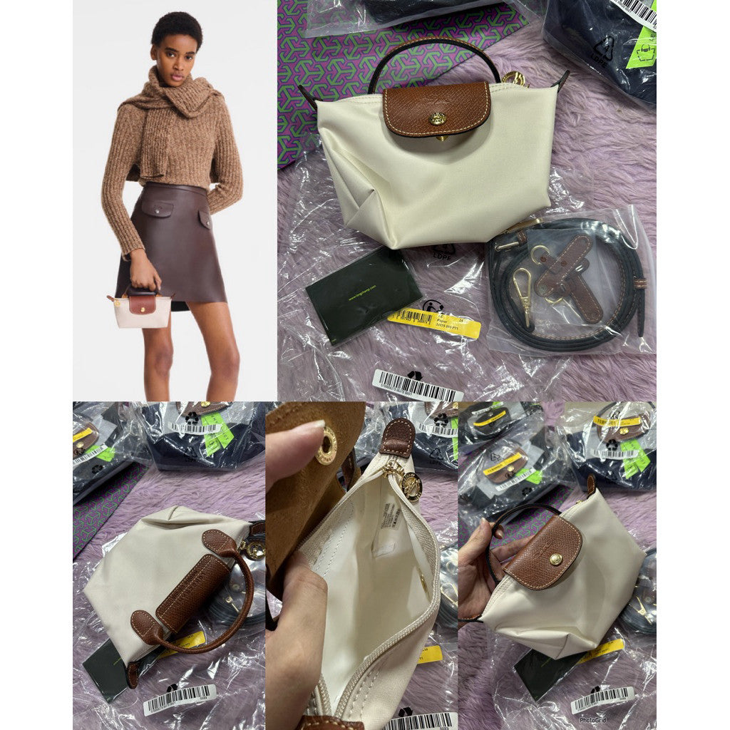 ORIG & IMPORTED PAPIER Longchamp LC Le Pliage Nylon Tote Bag