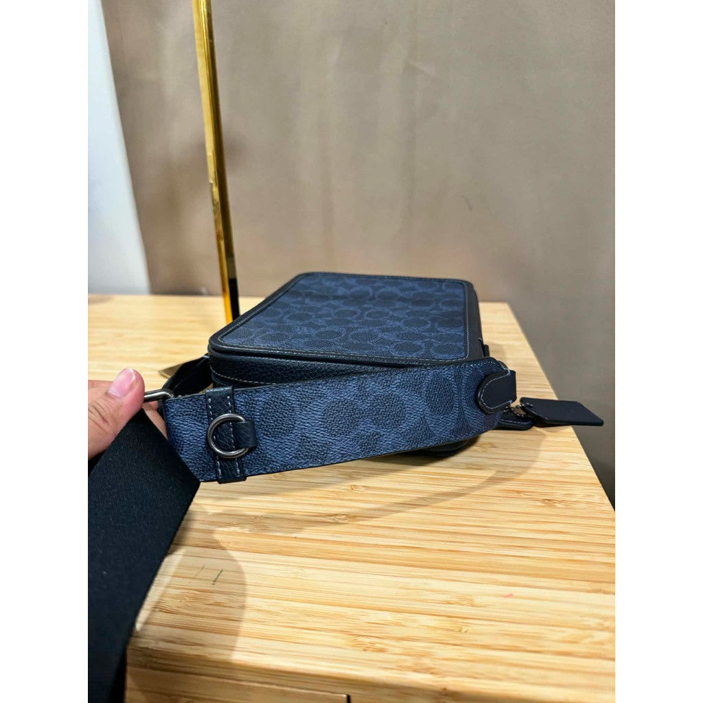 ORIG Preloved CCH Sullivan Crossbody Men's Bag Denim Blue