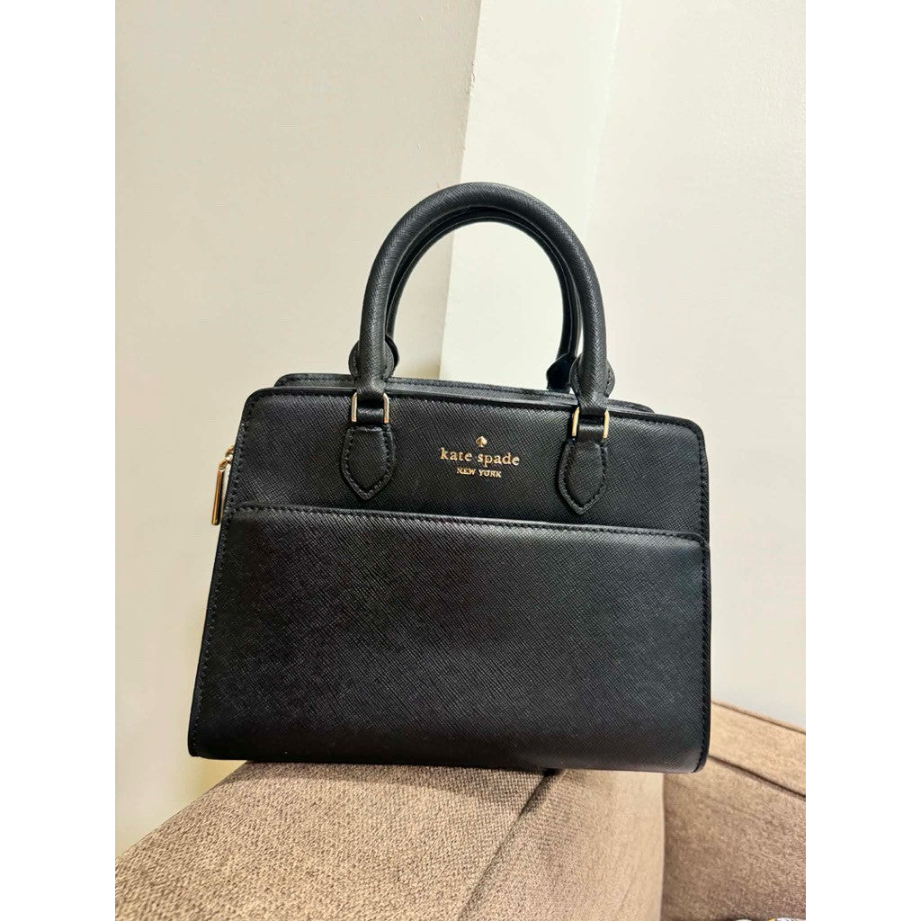 ORIG Preloved KS Madison Small Satchel Black Bag