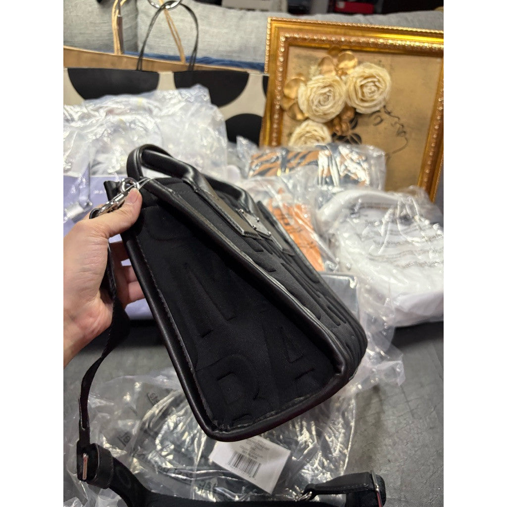 ORIG & IMPORTED MJ Standard Supply Neoprene Mini Tote Nylon Black Bag