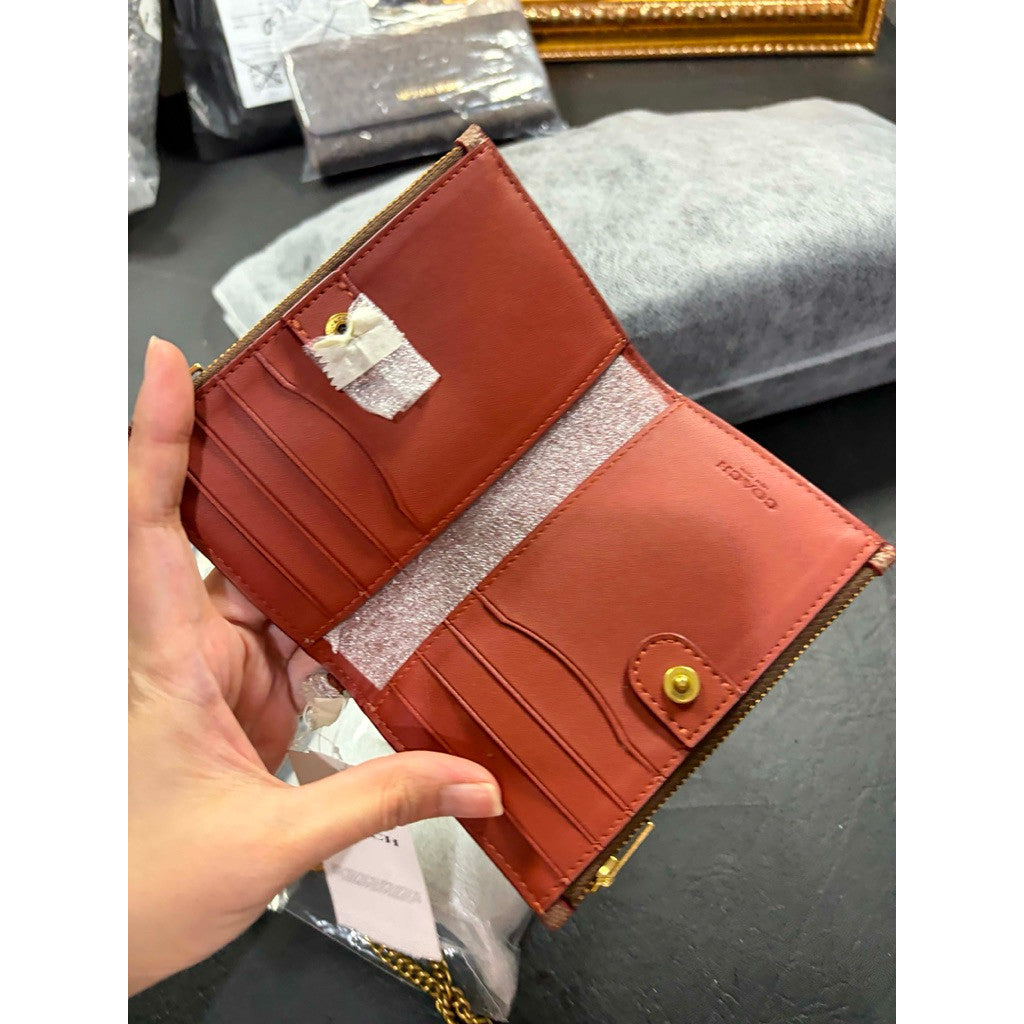 ORIG & IMPORTED CCH Retail C0847 Zip bifold Small wristlet wallet
