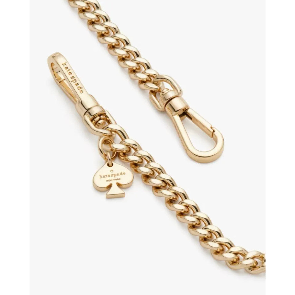 ORIG & IMPORTED KS Chain Bag Strap in Gold