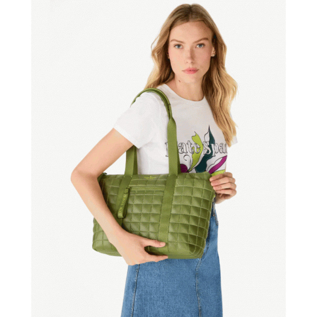 ORIG & IMPORTED KS Camden Large Tote Green Bag