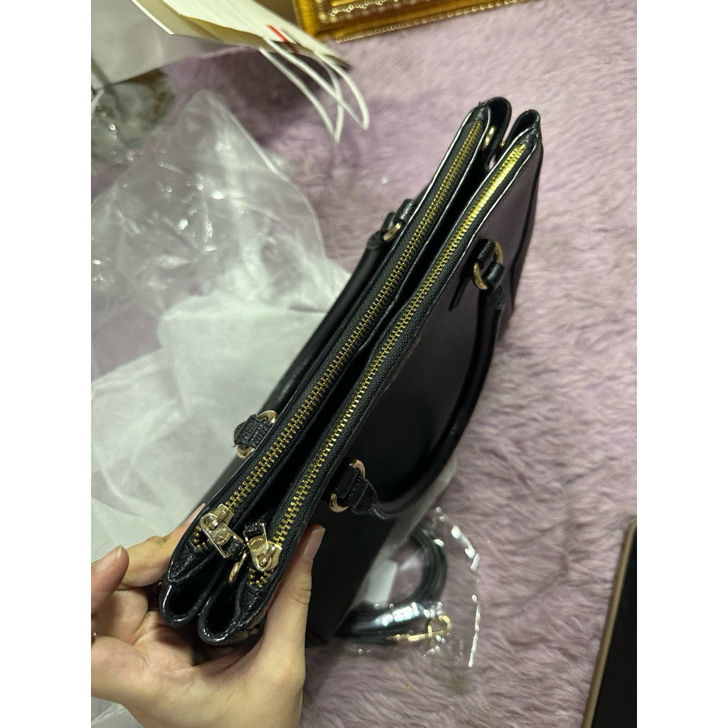 ORIG Preloved CCH Surrey Carryall Black Small Satchel Bag