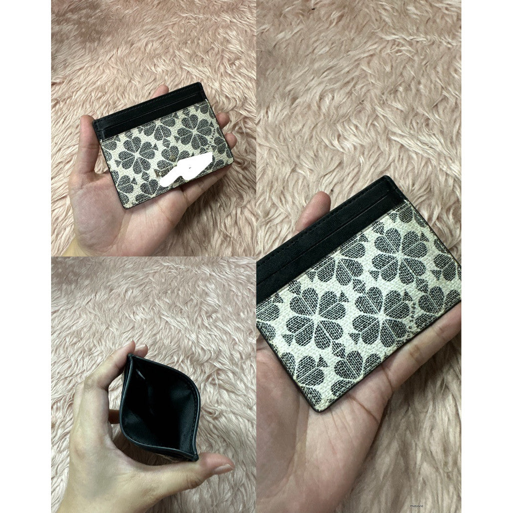 ORIG KSNY Card Slim Card Holder Black/White/Pink