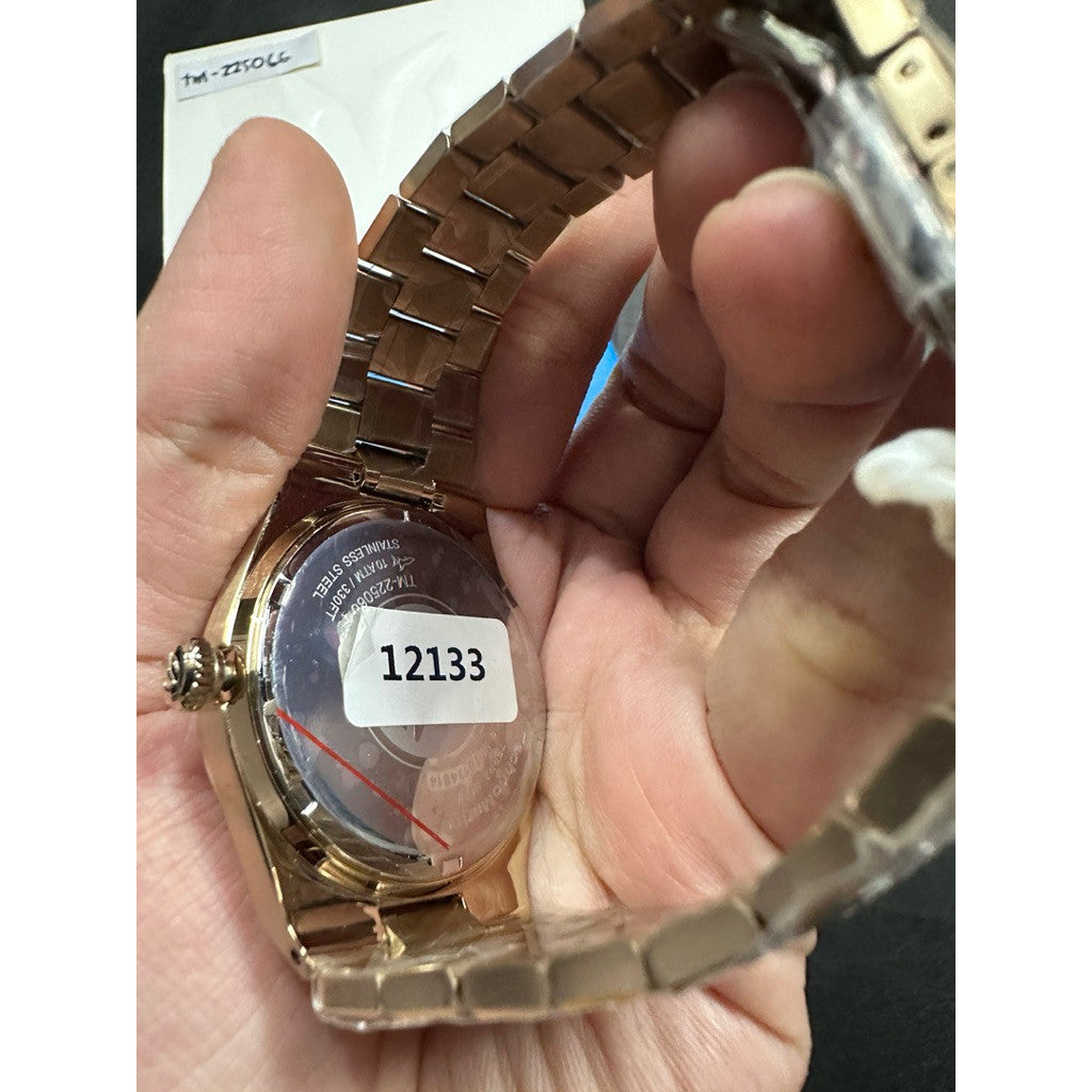 ORIG & IMPORTED Technomarine TERRA NOVA TM-225066 36mm Rose Gold Lady's Watch