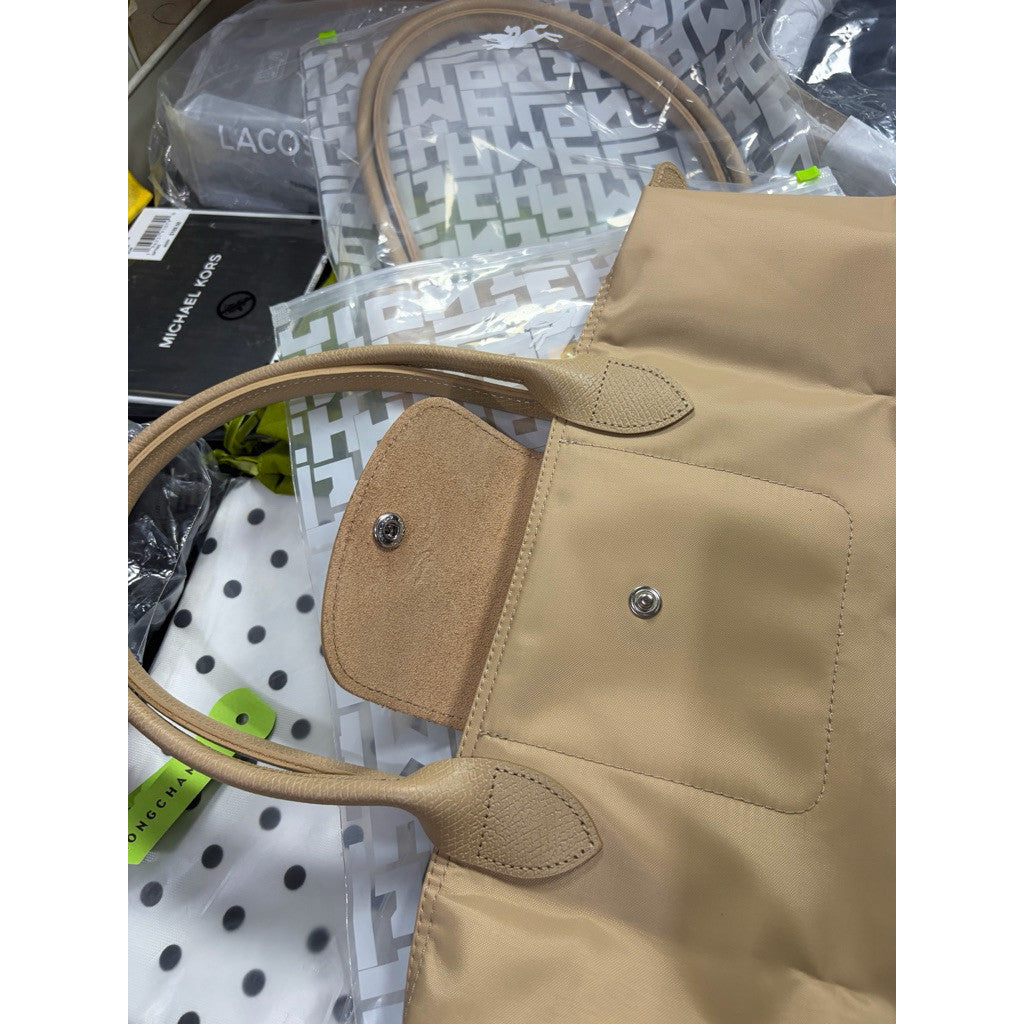 ORIG & IMPORTED Longchamp BEIGE Le Pliage One Tote bag