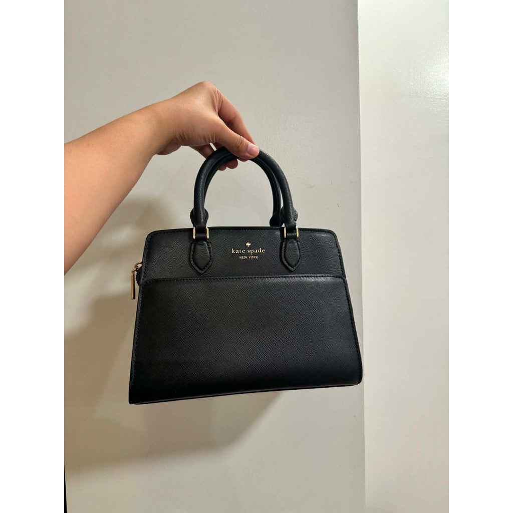 ORIG Preloved KS Madison Small Satchel Black Bag