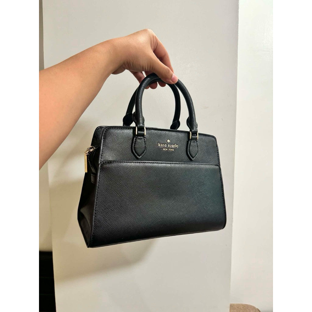 ORIG Preloved KS Madison Small Satchel Black Bag
