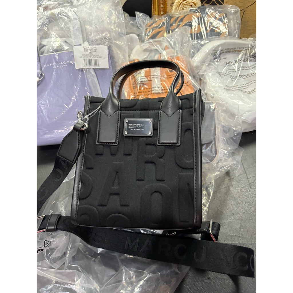ORIG & IMPORTED MJ Standard Supply Neoprene Mini Tote Nylon Black Bag