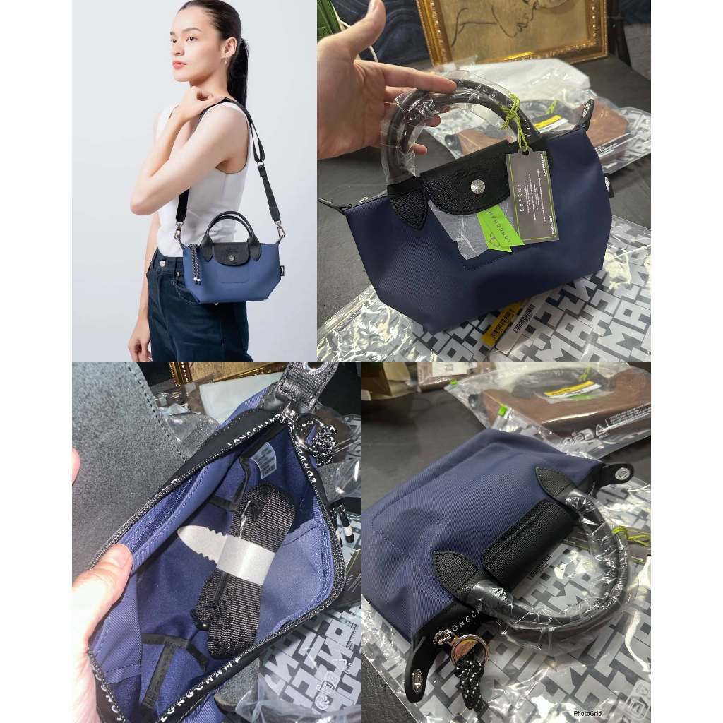 ORIG & IMPORTED Longchamp Le Pliage Energy XS Handbag w/ Strap Nylon Mini Bag
