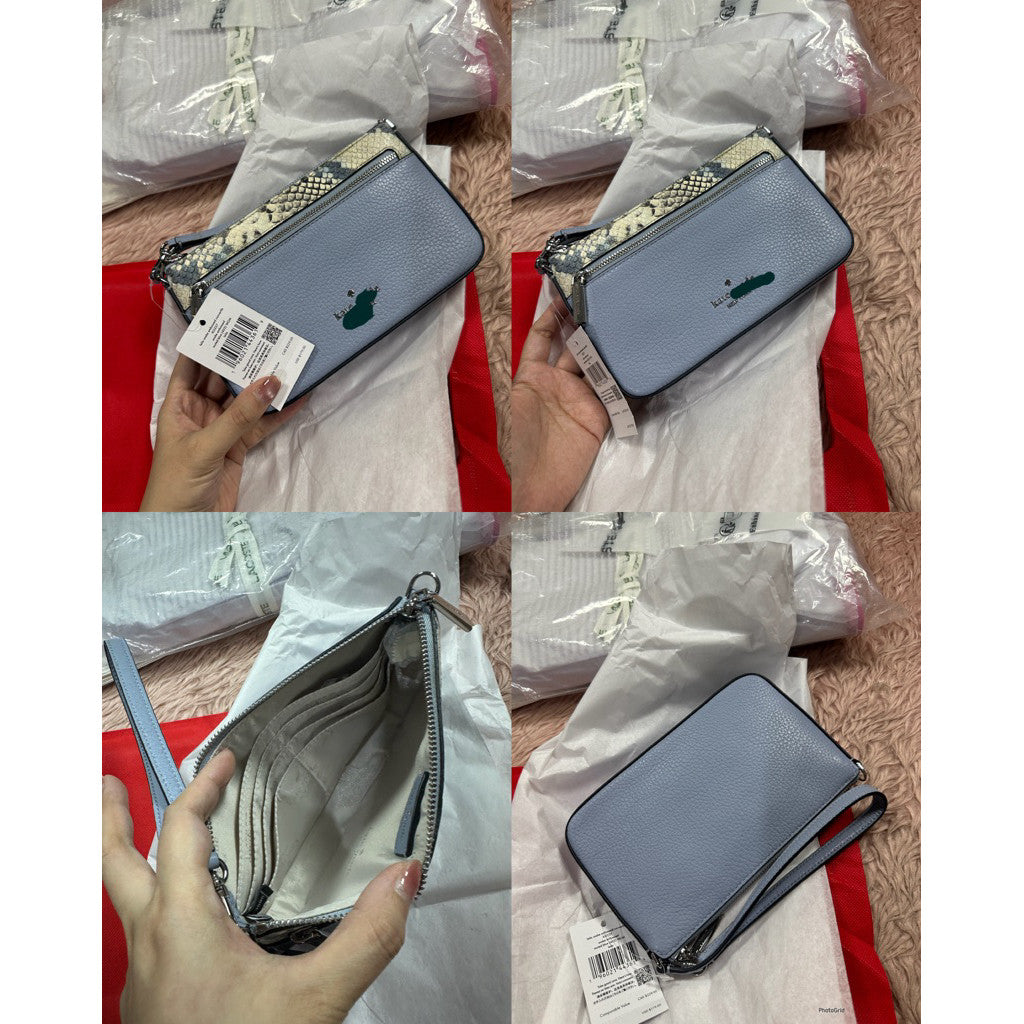 ORIG KSNY Leila Small Slim Shoulder Bag Convertible Wristlet
