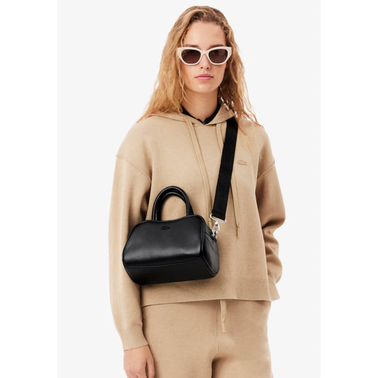ORIG & IMPORTED LCT Lora Small Leather Top Handle Black Bag