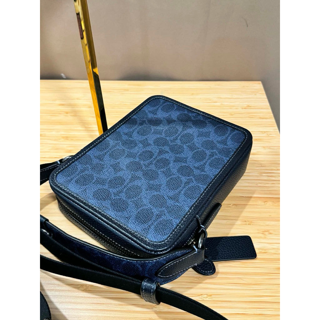 ORIG Preloved CCH Sullivan Crossbody Men's Bag Denim Blue
