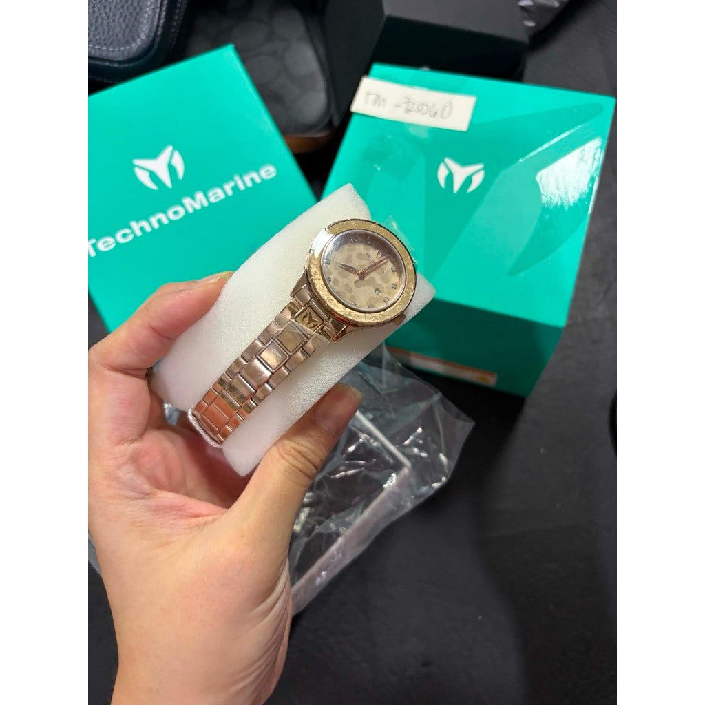 ORIG & IMPORTED Technomarine  - TM-725059 33mm Lady's Beige Watch