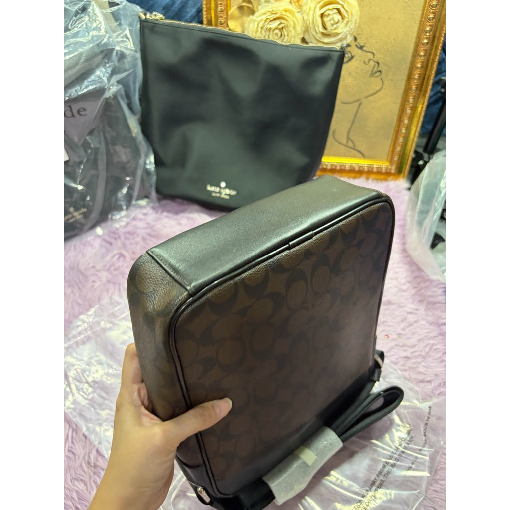 ORIG & IMPORTED RARE CCH Charles Flight Men Bag Brown